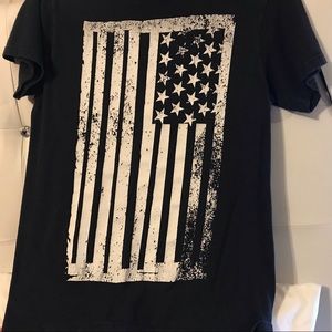 Black and white shirt